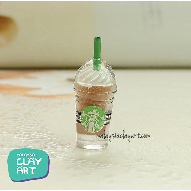 1 X Mini Coffee Chocolate Cream Starbucks Frappuccino Decoden Cute Cabochons Shopee Malaysia