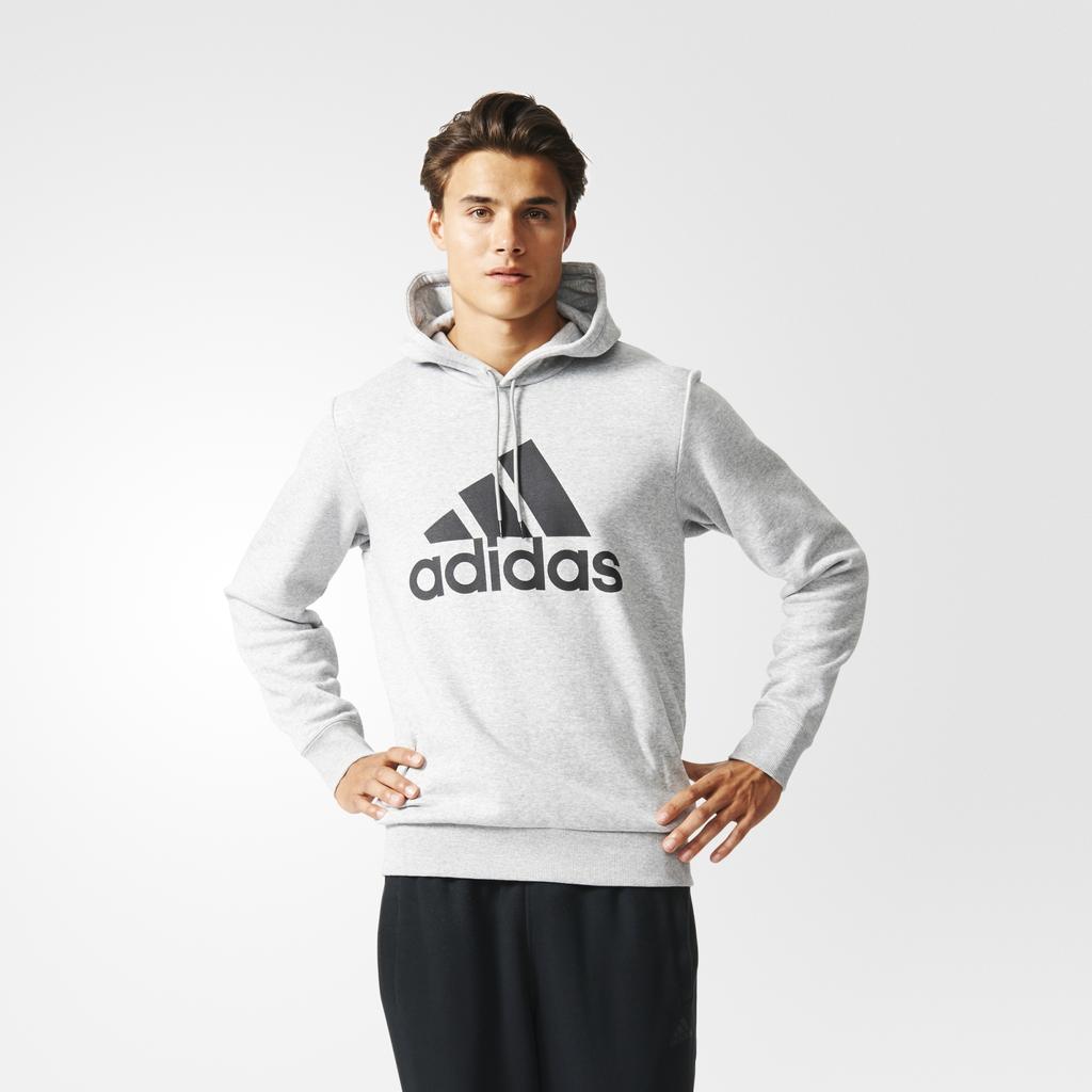 adidas sport essentials logo hoodie