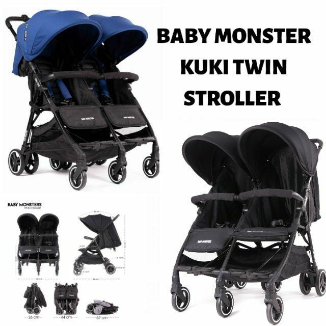 kuki twin stroller