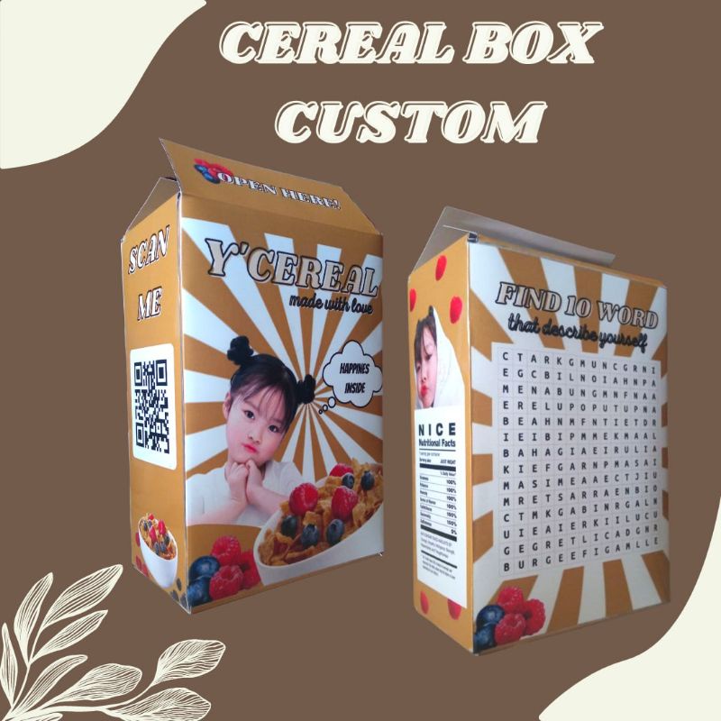custom cereal box malaysia