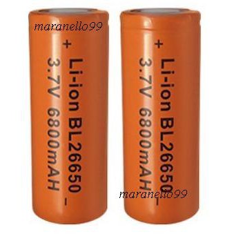 High Power 3 7v 6800mah Rechargeable Lithium Ion Battery Shopee Malaysia