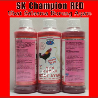 SK Champion Ubat Vitamin Untuk Burung Ayam 200ML