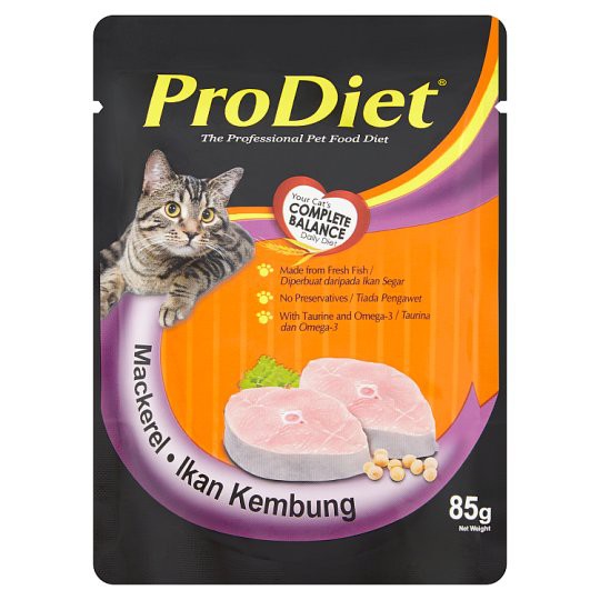 PRODIET Pouch Mackerel ( 85gx12) Shopee Malaysia