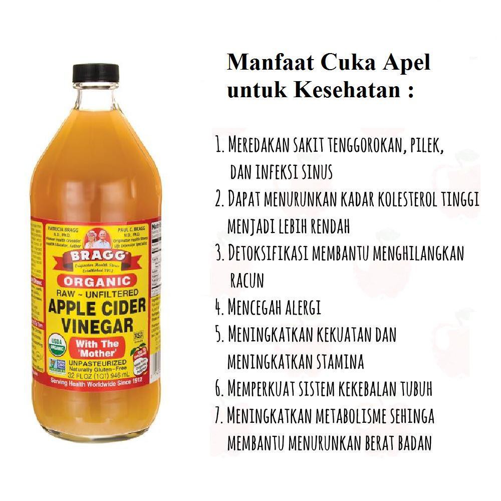 Bragg Apple Cider Vinegar 473 Ml Apple Vinegar Bragg Apple Cider Vinegar 473 Ml Cuka Apel Malaysia