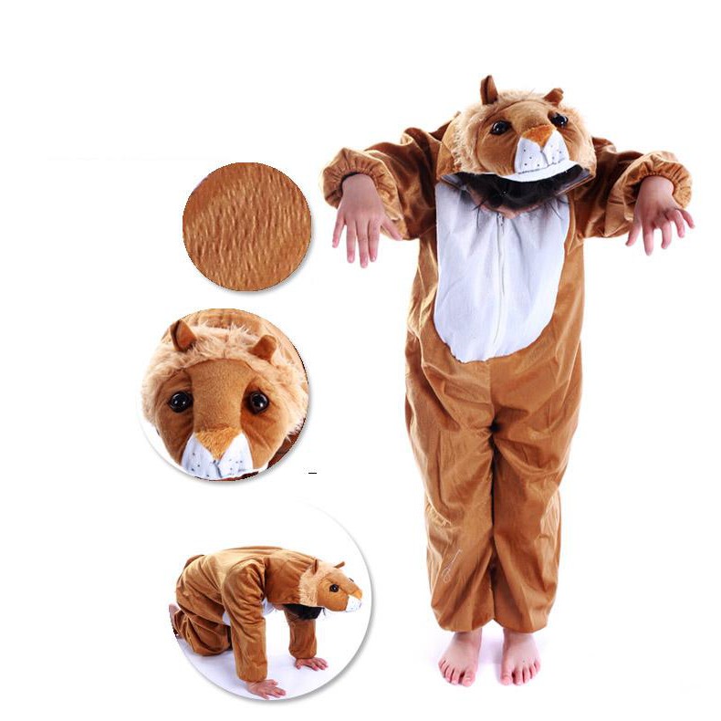 Lion Cosplay Kids Animal Outfit Costume
