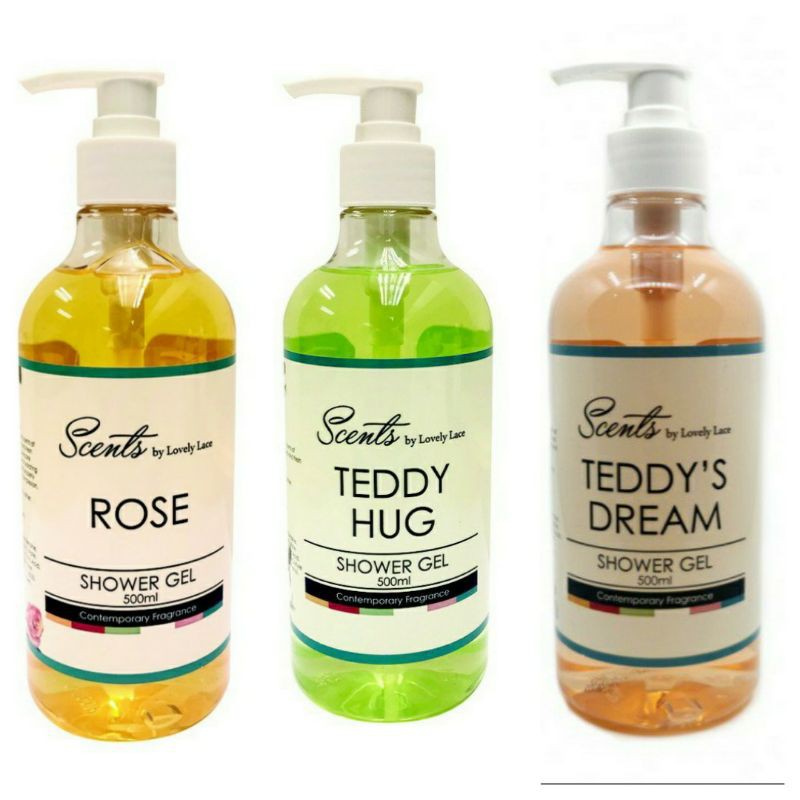 100 Authentic Ready Stock Shower Gel Scents By Lovely Lace (500ml) Shopee Malaysia