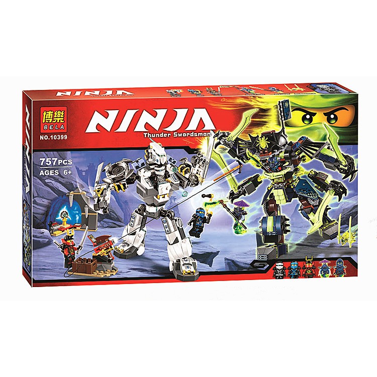 lego 70737 ninjago titan mech battle