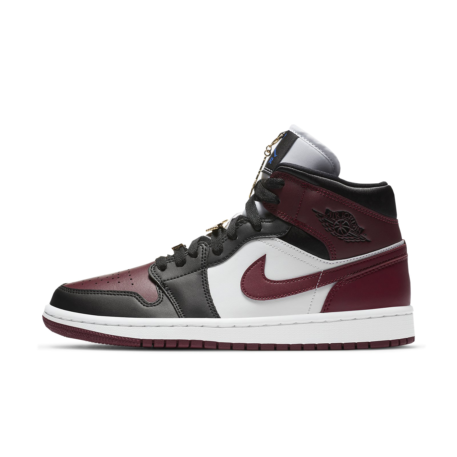 jordan 1 maroon black