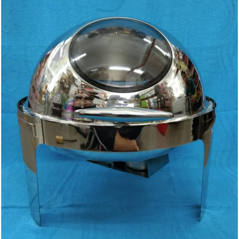 6.5lt Stainless Steel Round Top Buffet / Chafing Dish / Buffet