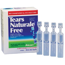 Alcon Tears Naturale Free Lubricant Eye Drops 32 S Shopee Malaysia