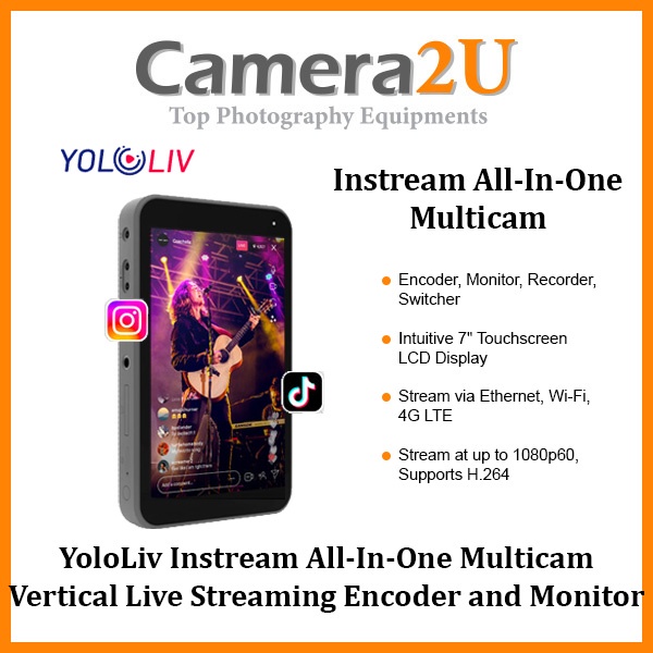 (Pre-Order) YoloLiv Instream All-In-One Multicam Vertical Live