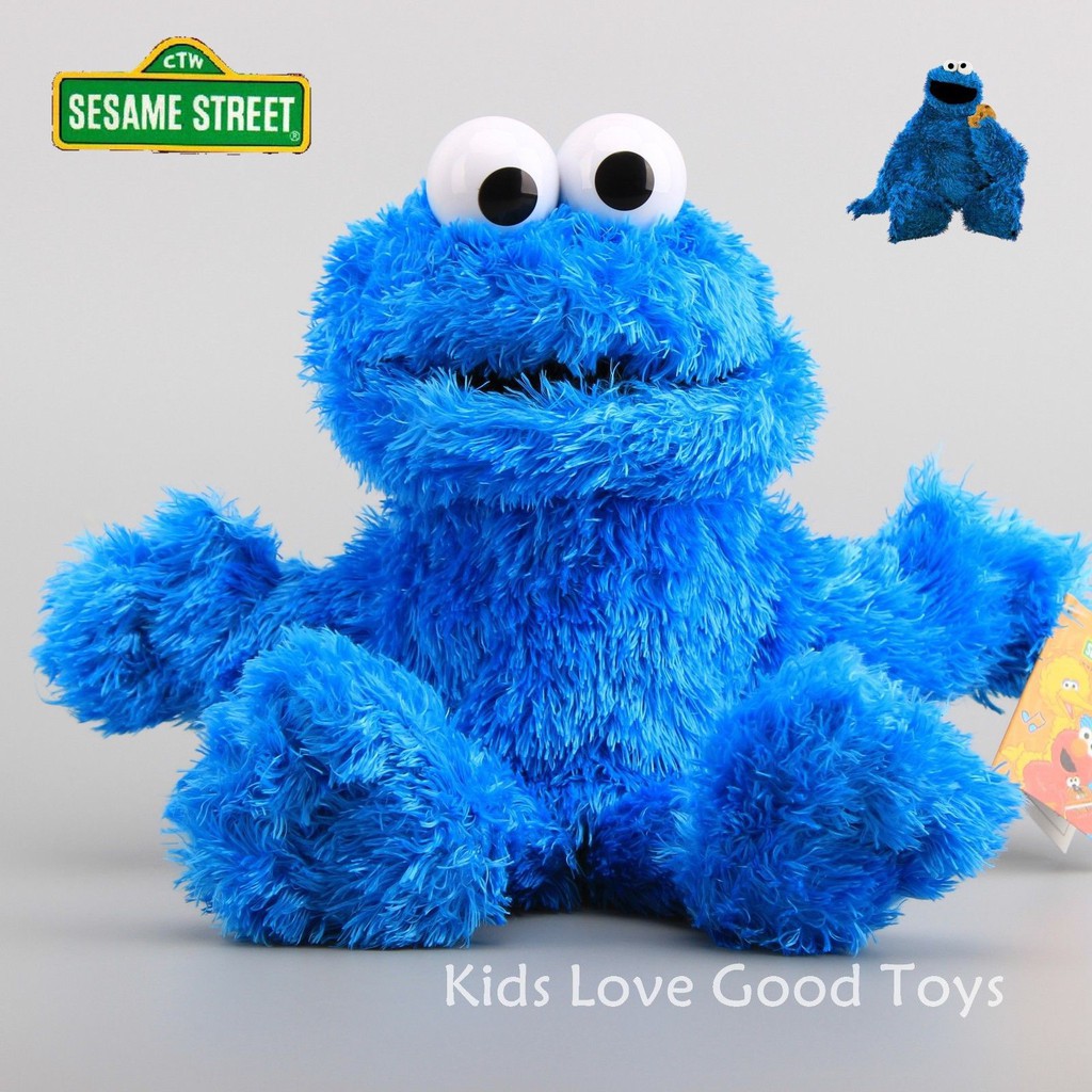 Readystock Sesame Street Plush Cookie Monster Hand Puppet Play Games Doll Toy Puppets Shopee Malaysia - elmo puppet roblox game
