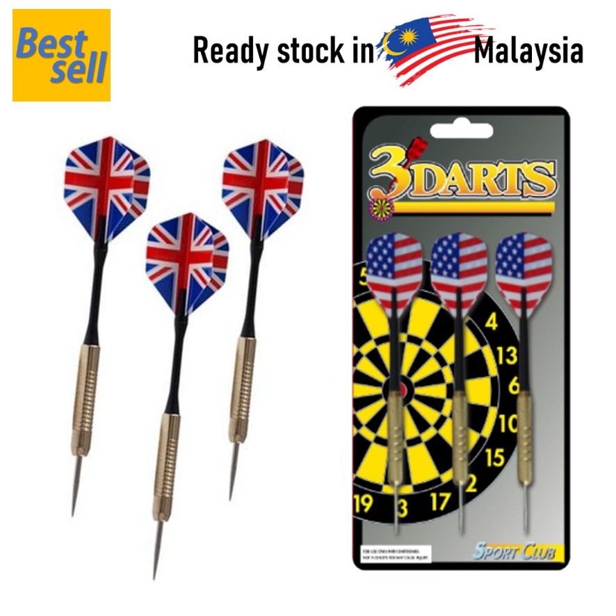6 Shapes Metal Darts 18 Pack Premium Professional Dartboard Darts Metal Tip Set with 4 Extra Flights Flight Protectors Tools cikkue Steel Tip Darts 