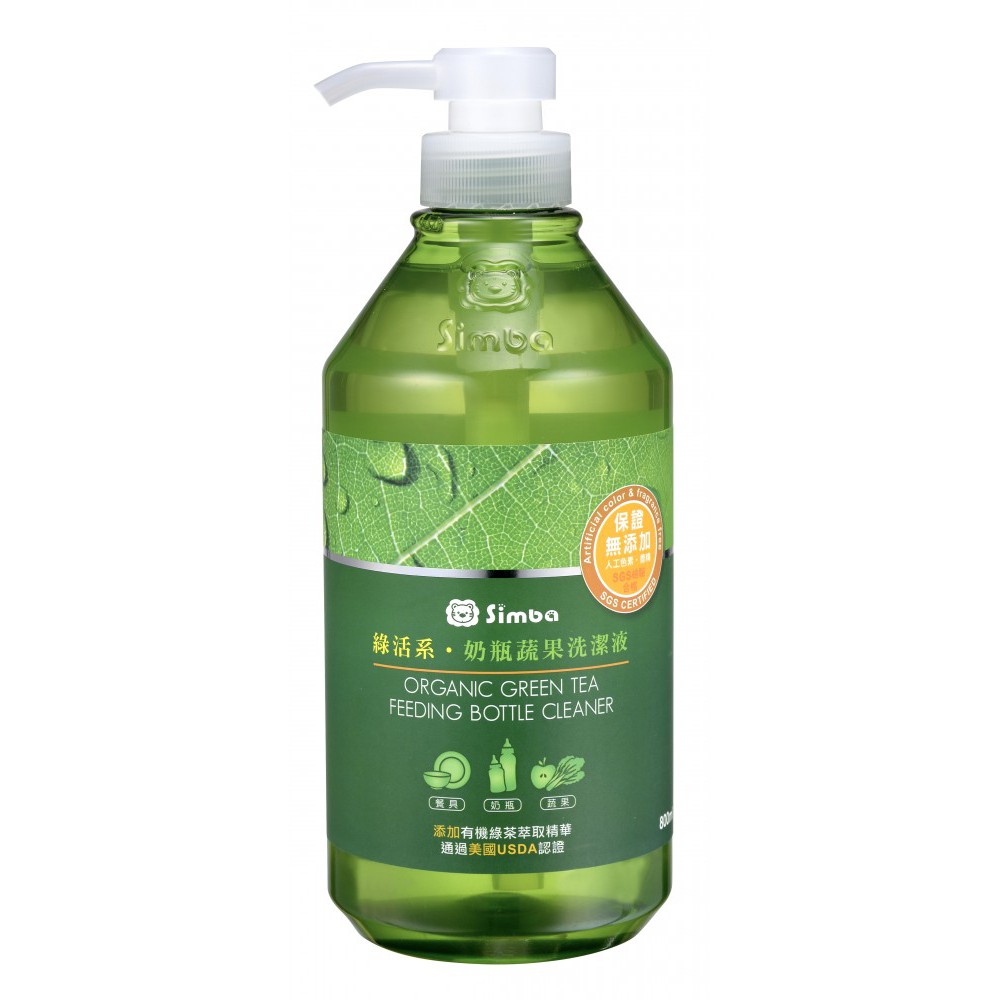 Simba Organic Green Tea Feeding Bottle Cleaner (800ml)