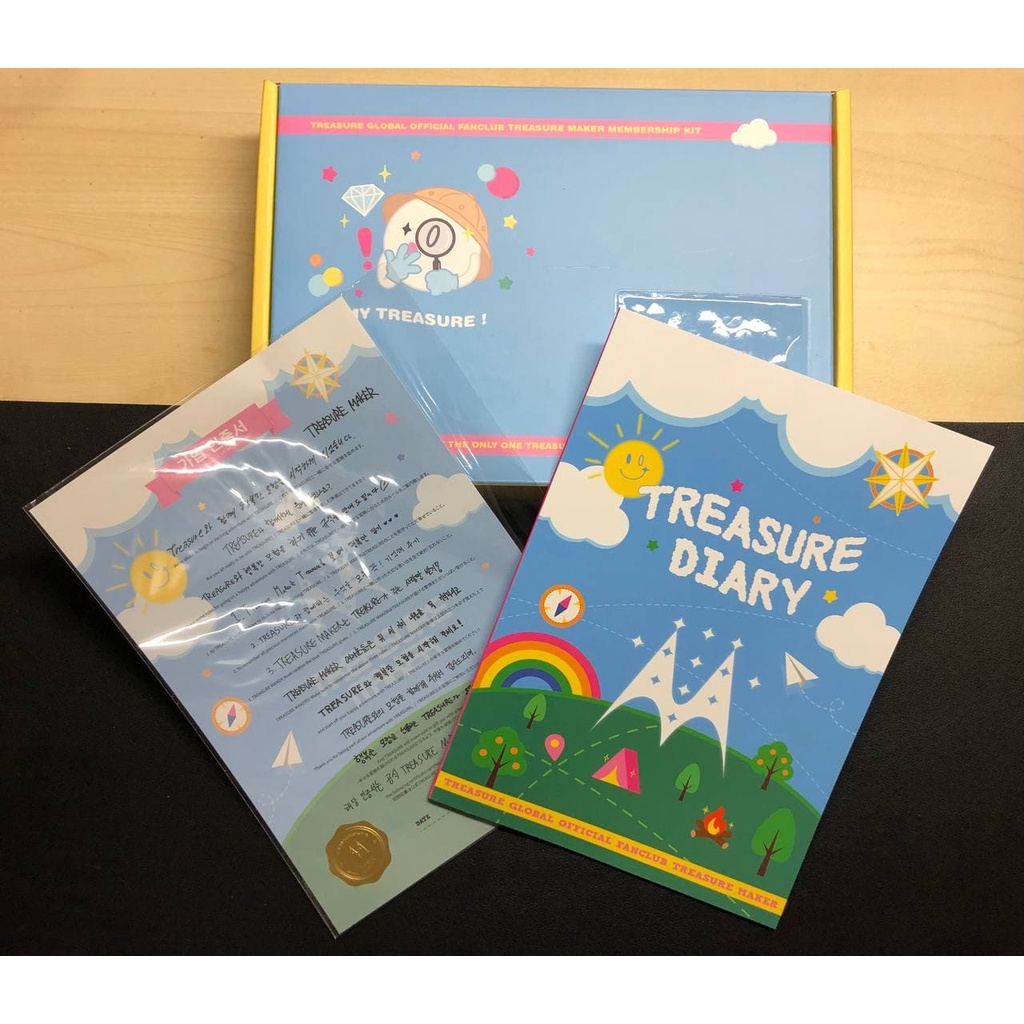 TREASURE MAKER 1ST MEMBERSHIP KIT [LOOSE] | Shopee Malaysia