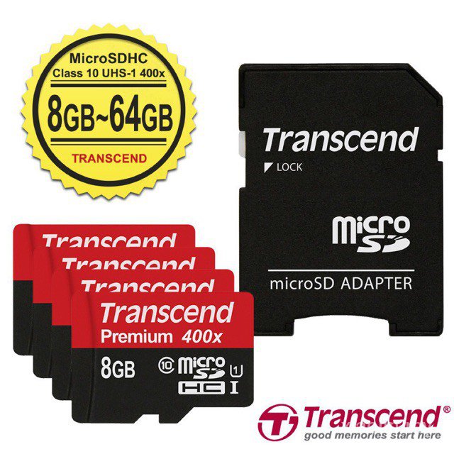 Карта памяти microsdxc uhs i u1 transcend 64 гб