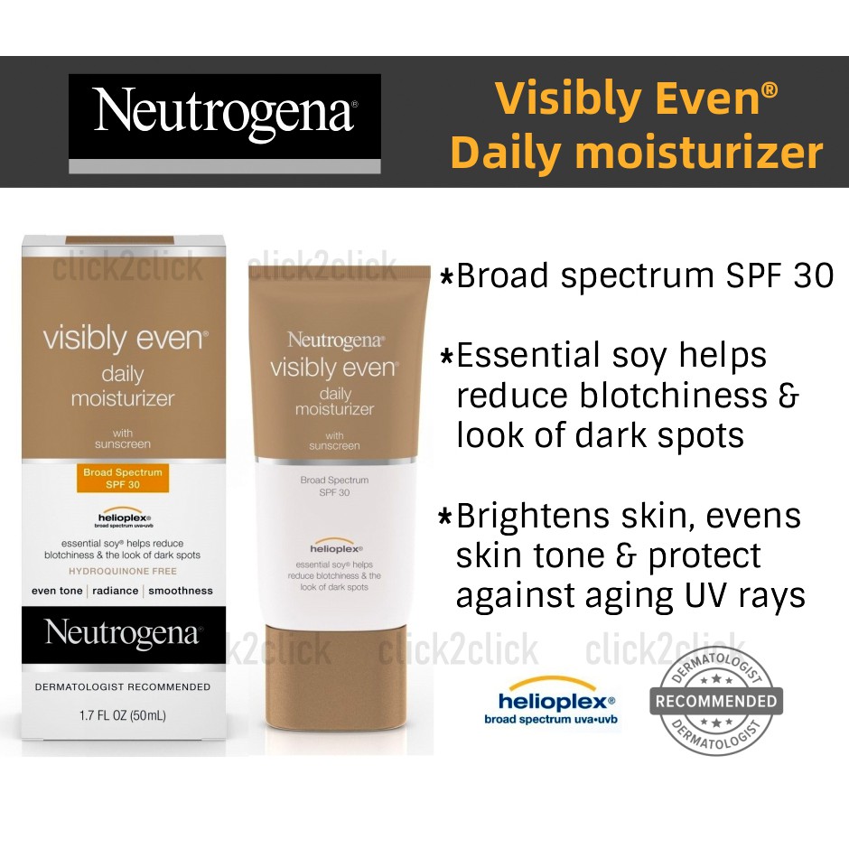 neutrogena visibly even