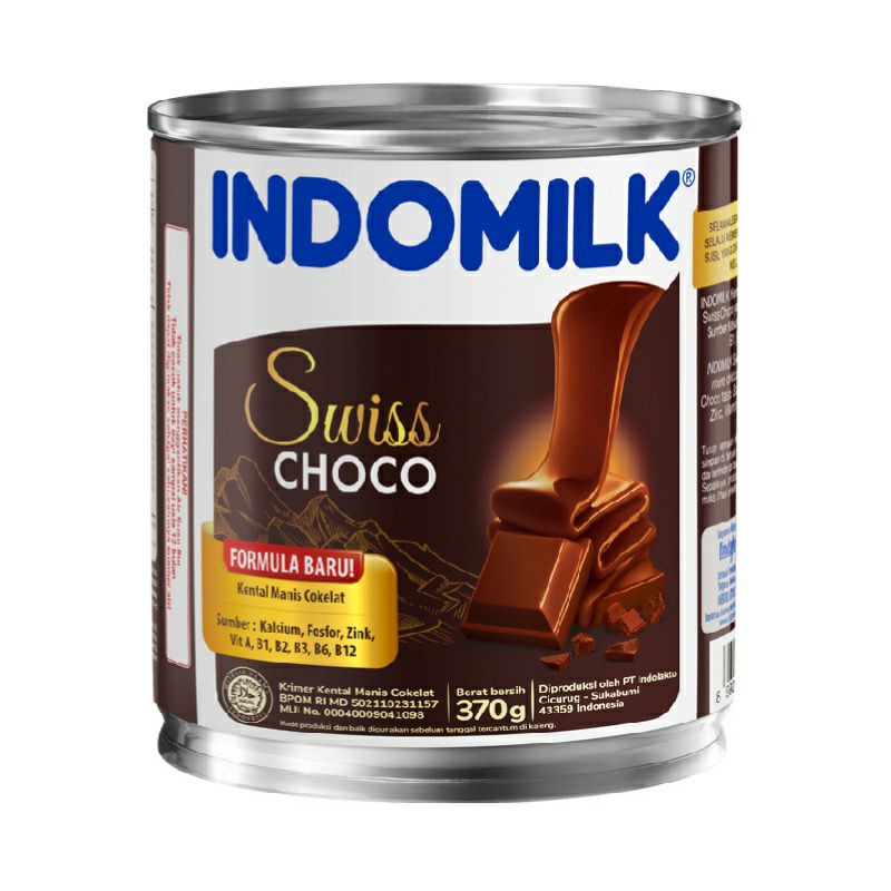INDOMILK SUSU KENTAL MANIS COKELAT 370gram (Ready Stok) | Shopee Malaysia