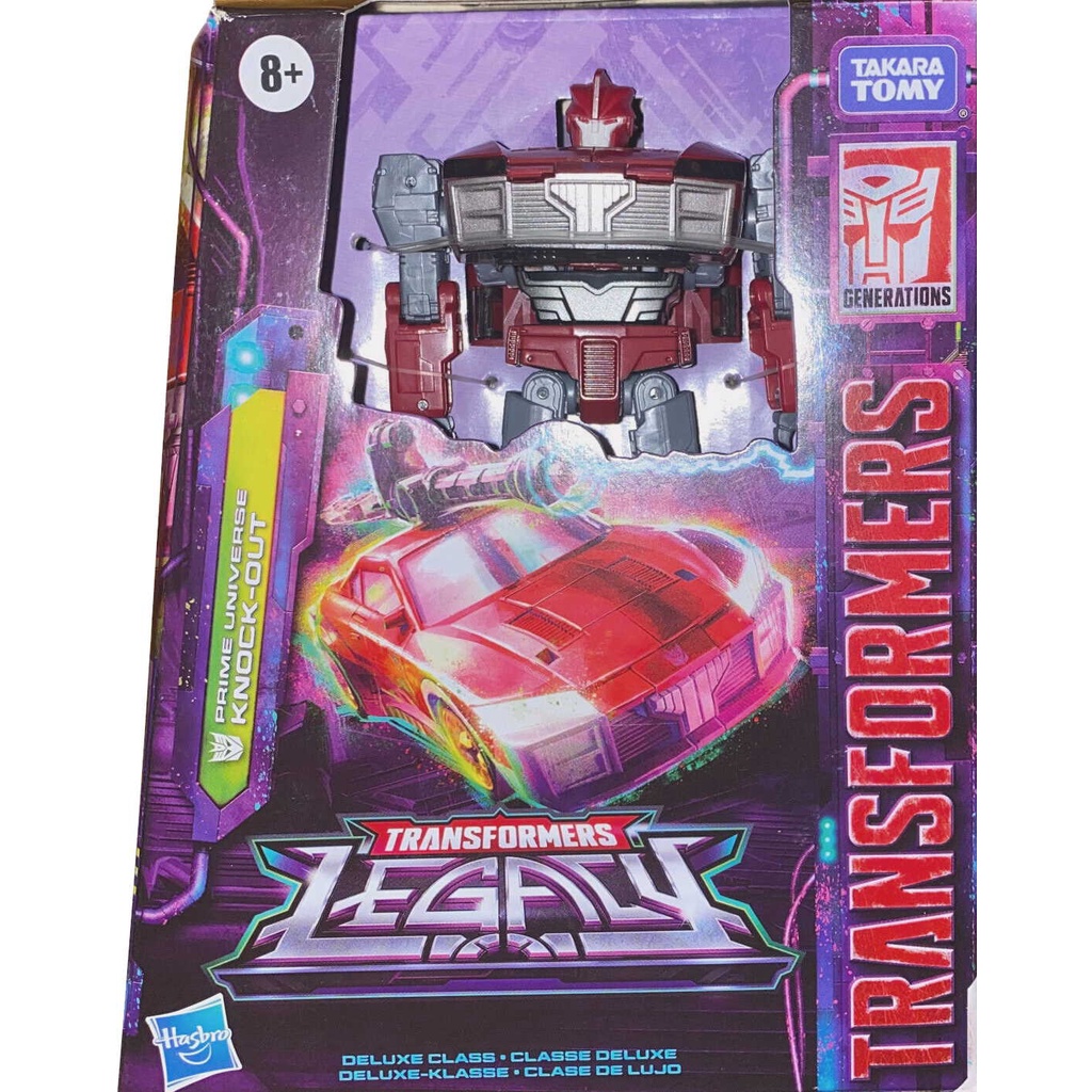 Hasbro Transformers Legacy Deluxe Knock Out MISB | Shopee Malaysia