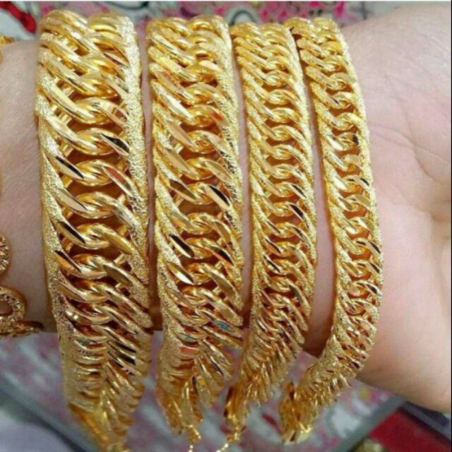 Rantai Tangan Emas Suasa 18K (RT53) | Shopee Malaysia