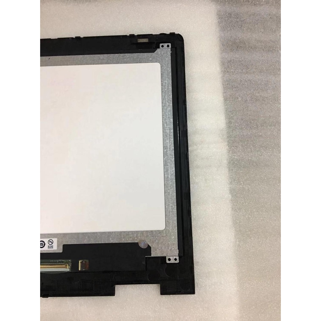 Round Bezel+Dual Webcam Holes FirstLCD LCD Touch Screen Replacement B133HAB01.0 NV133FHM-A11 for Dell Inspiron 13 7368 7378 2-in-1 digitizer LED Display Assembly FHD 13.3 inch 