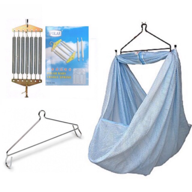 Baby cradle accessories ,spring cradle ,hanger cradle net ,buaian bayi Shopee Malaysia