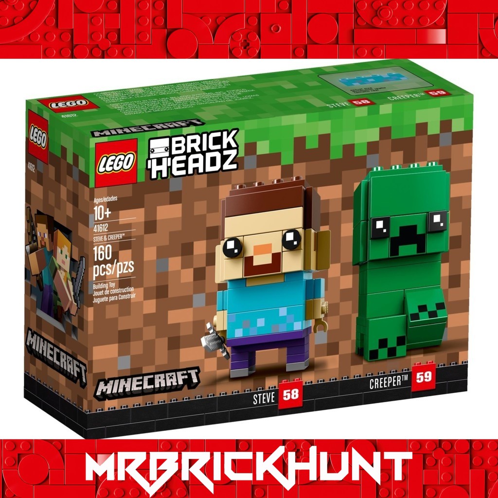 lego brickheadz minecraft