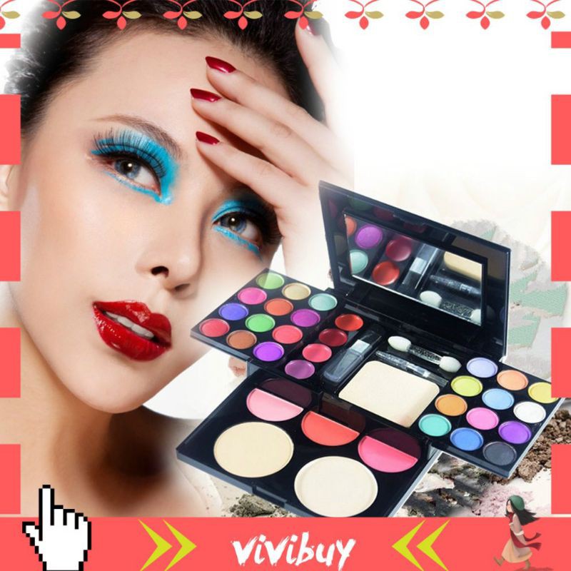Cosmetics Compact Full Facial Makeup ADS Makeup Kit Set Shopee Malaysia