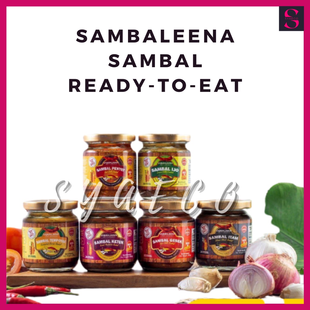 Sambaleena Sambal Segera Ready To Eat 150gm Shopee Malaysia