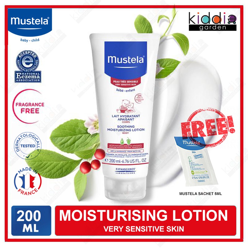 mustela sensitive skin