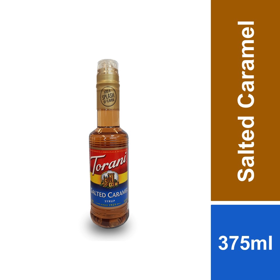 Buy Torani Salted Caramel Syrup With Pour Spout 375ml Seetracker Malaysia