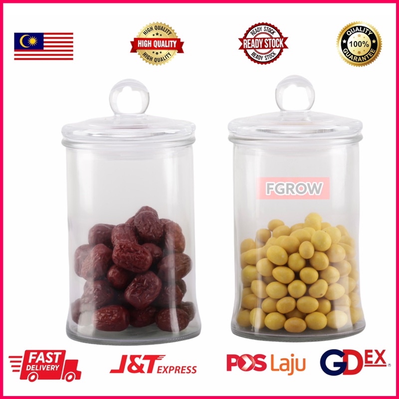 Buy Balang Kaca Saiz 800ml 375ml 150ml Besar Kedap Udara Bottle Jar Glass Airtight Container Rempah Serbuk Garam Gula Deco Seetracker Malaysia