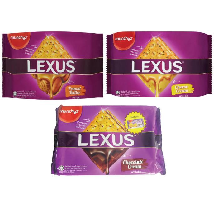 Munchy's Lexus Sandwich Calcium Cracker (10 sachets) | Shopee Malaysia