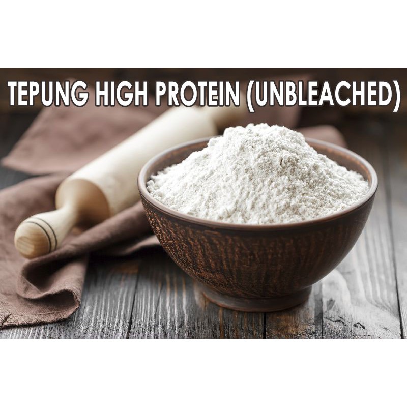 High Protein Flour  Tepung Protein Tinggi  Tepung Roti (1KG 