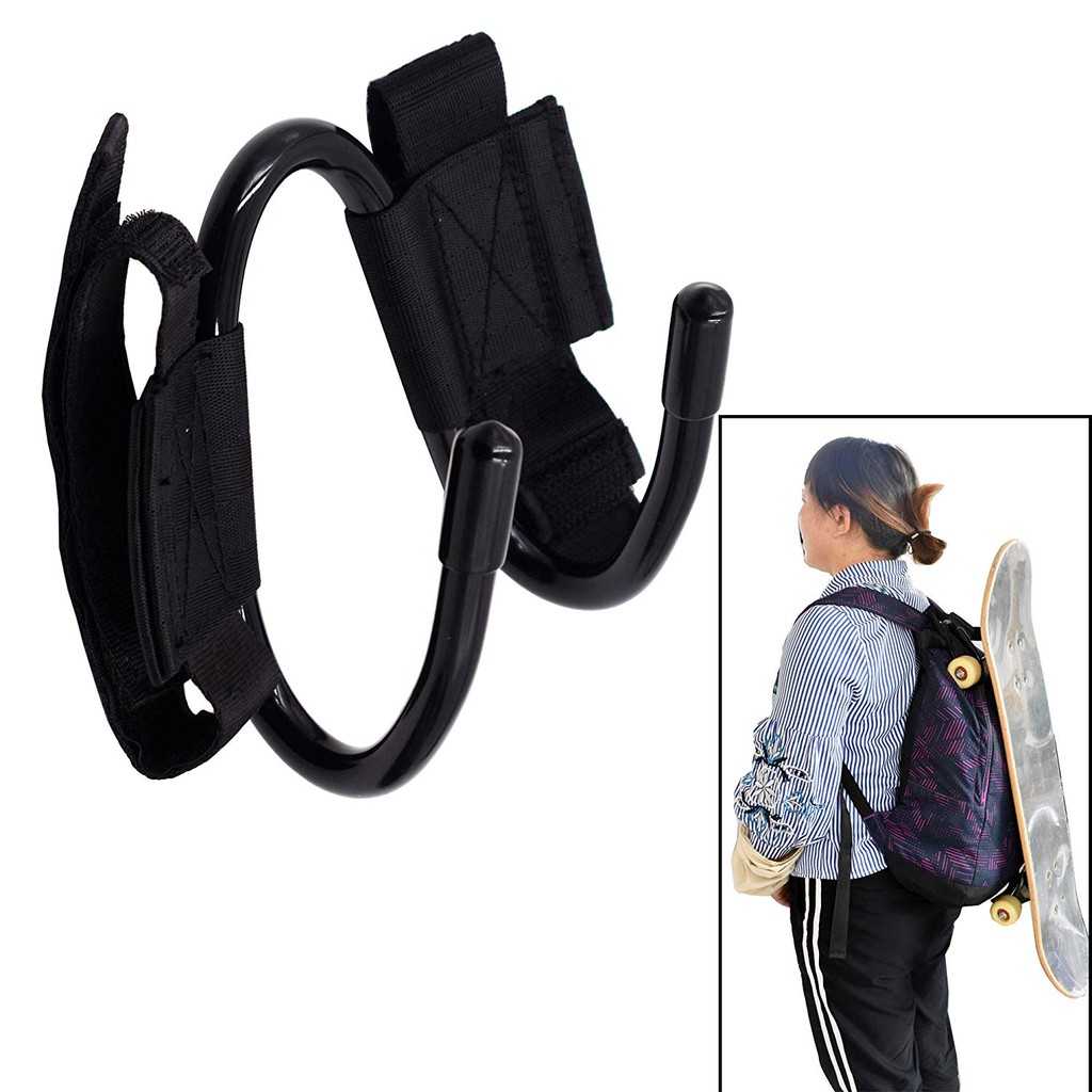 Details about   Backpack Attachment Carrier Hanger Flexible Hook fits All Skateboard Carrying US 