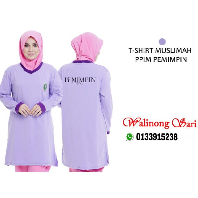 Crazy Sales Tshirt Muslimah Puteri Islam Pemimpin Shopee Malaysia