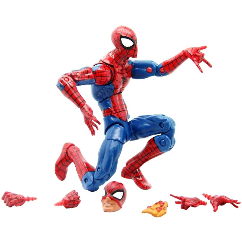 spiderman pizza figure