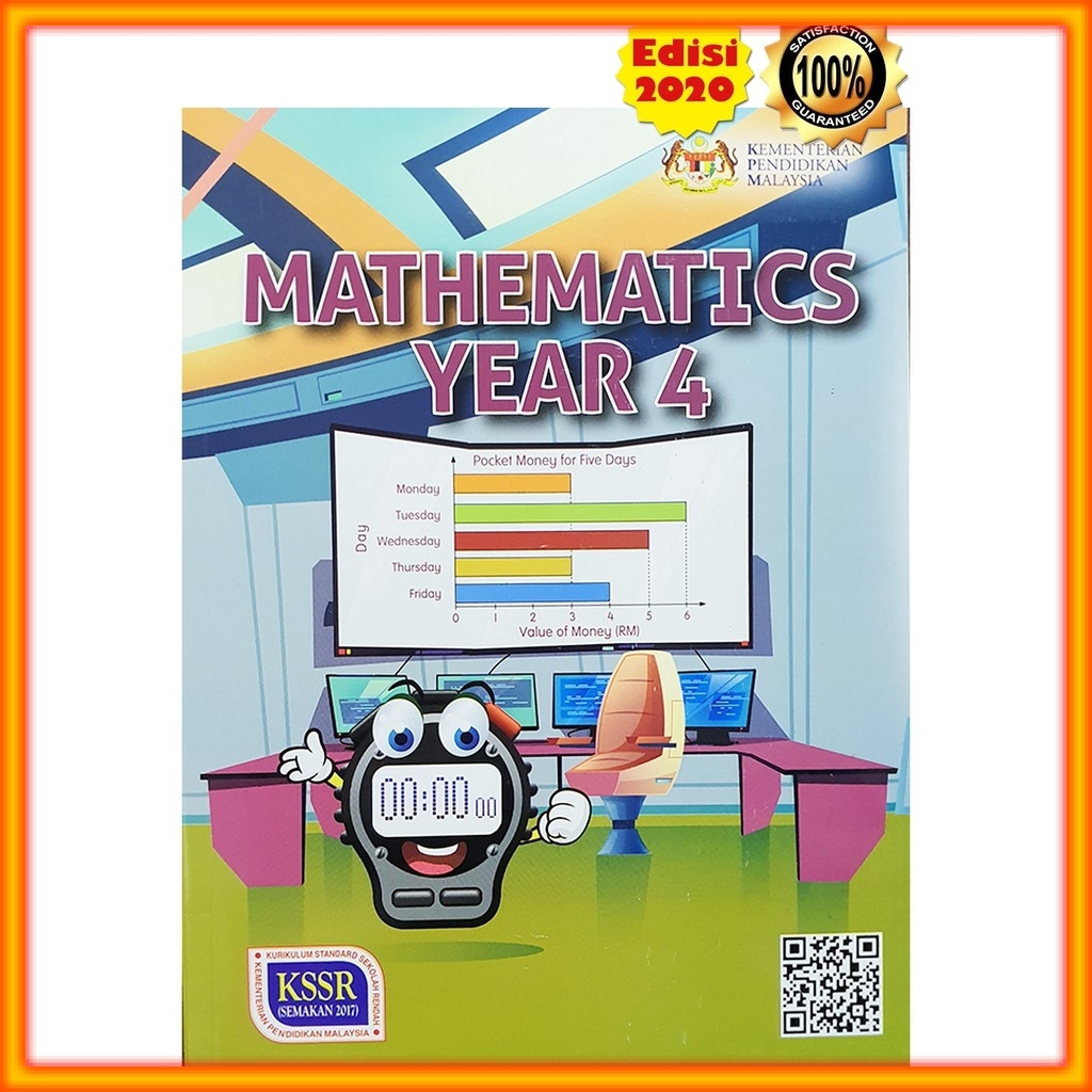 Buku Teks Mathematics KSSR Year 4 DLP  Shopee Malaysia