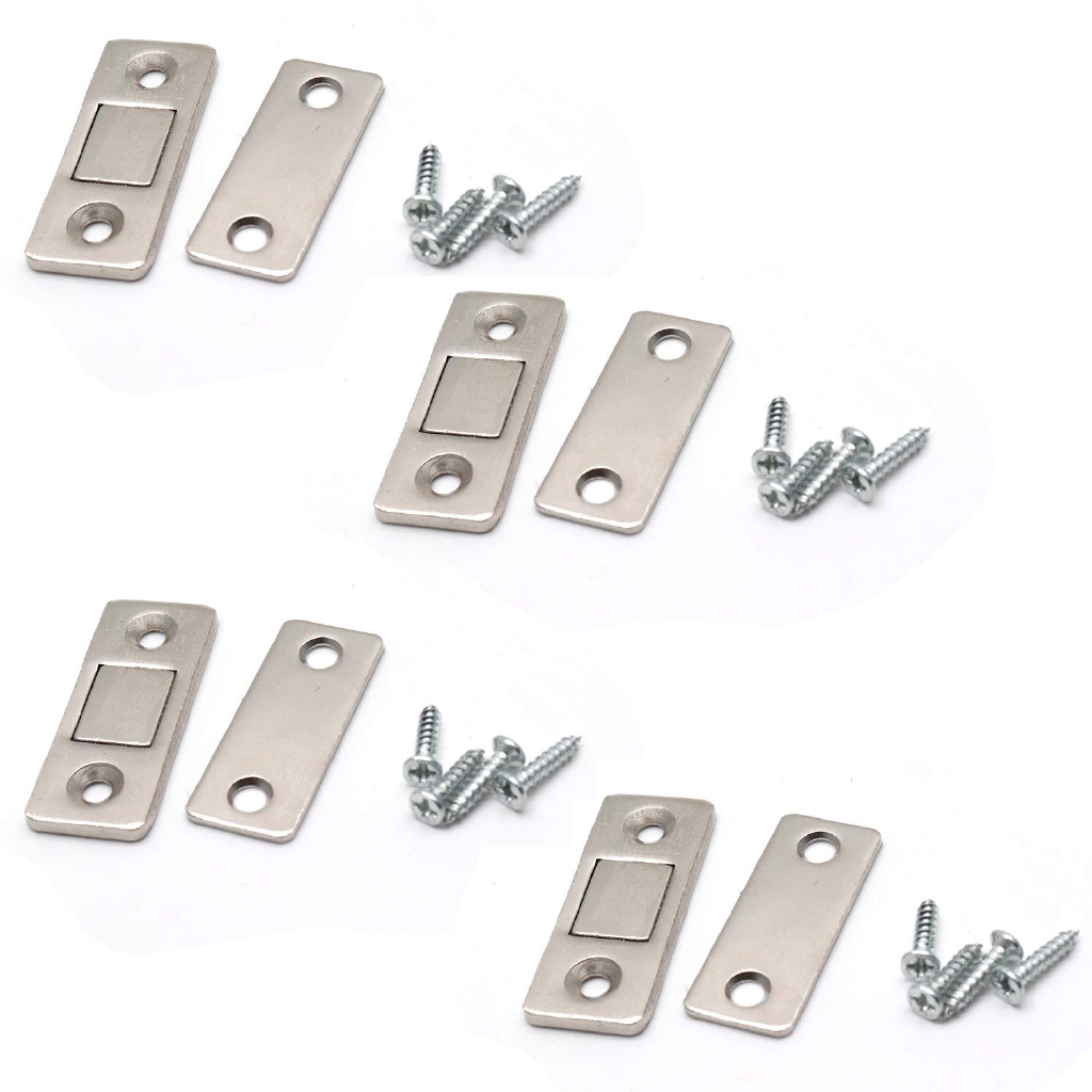 Door Magnet Ultra Thin Door Catch Latch Strong Magnetic Catch For