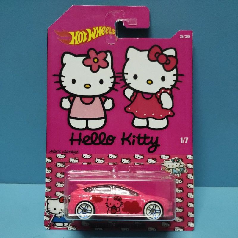 hello kitty hot wheels