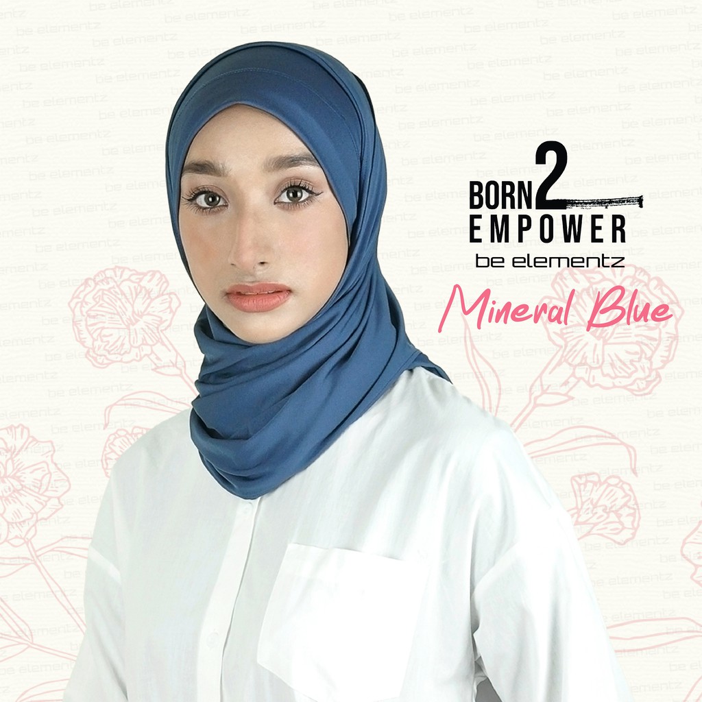 Muslimah Born2Empower Hijab Knot It Antiviral Scarves / Tudung Sarung Terus Tutup Aurat WVS0001