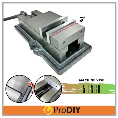 5" 14cm Max. Clamp Machine Vice Heavy Duty Vise for NC/CNC