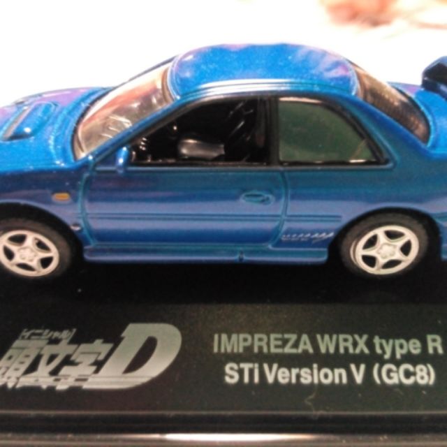 Subaru Impreza Wrx Type R Sti Version Initial D Die Cast Model Shopee Malaysia