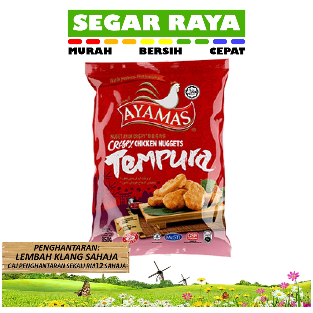 NUGGET Ayamas Nugget Ayam Tempura/ Chicken Nugget (850g) SEGAR RAYA ...