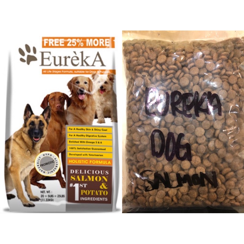 Repack 1kg Eureka Dog Food Salmon 1kg Shopee Malaysia