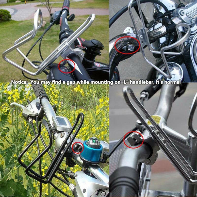 7//8/" /& 1/" Motorcycle Bike Bicycle Handlebar Drink Cup Bottle Holder For Suzuki