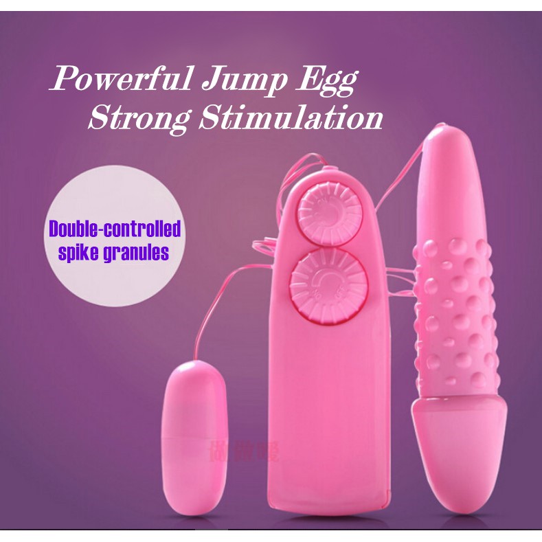 Double Jump Egg Vibrator Women Adult Variable Speed Bullet Vibrator Multi Speed Dual Pleasure Shopee Malaysia