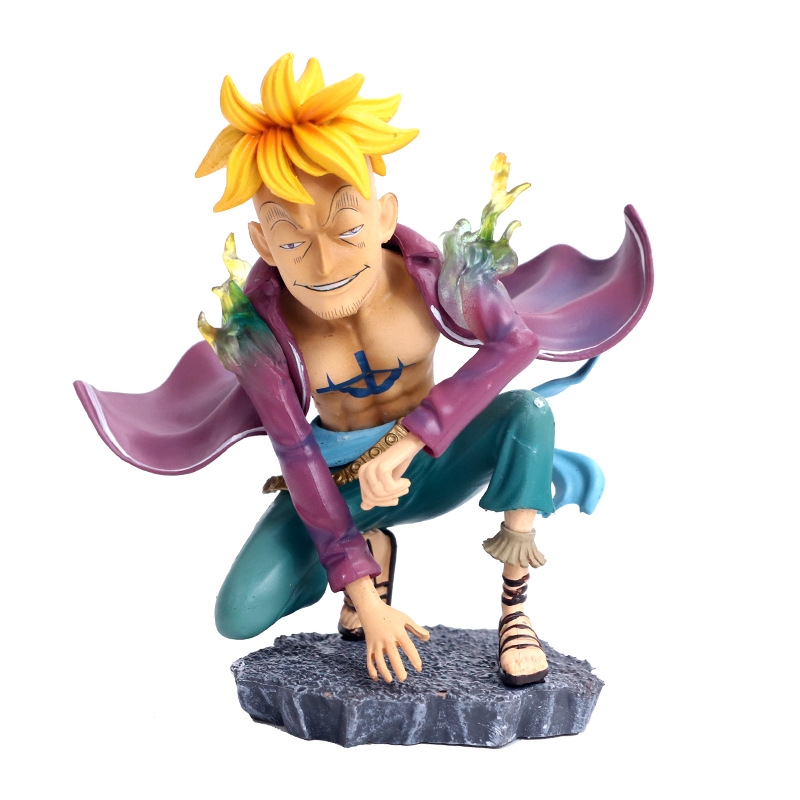 One Piece Gk Statue Undead Bird Marco Lk Horse Team White Beard Group Hand Model Shopee Malaysia
