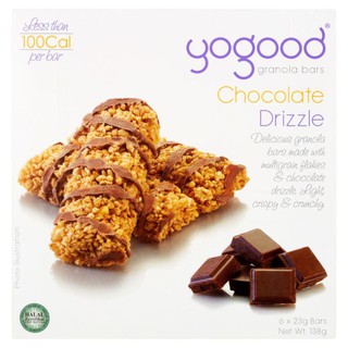 Yogood Granola Bars Chocolate Drizzle (138g)
