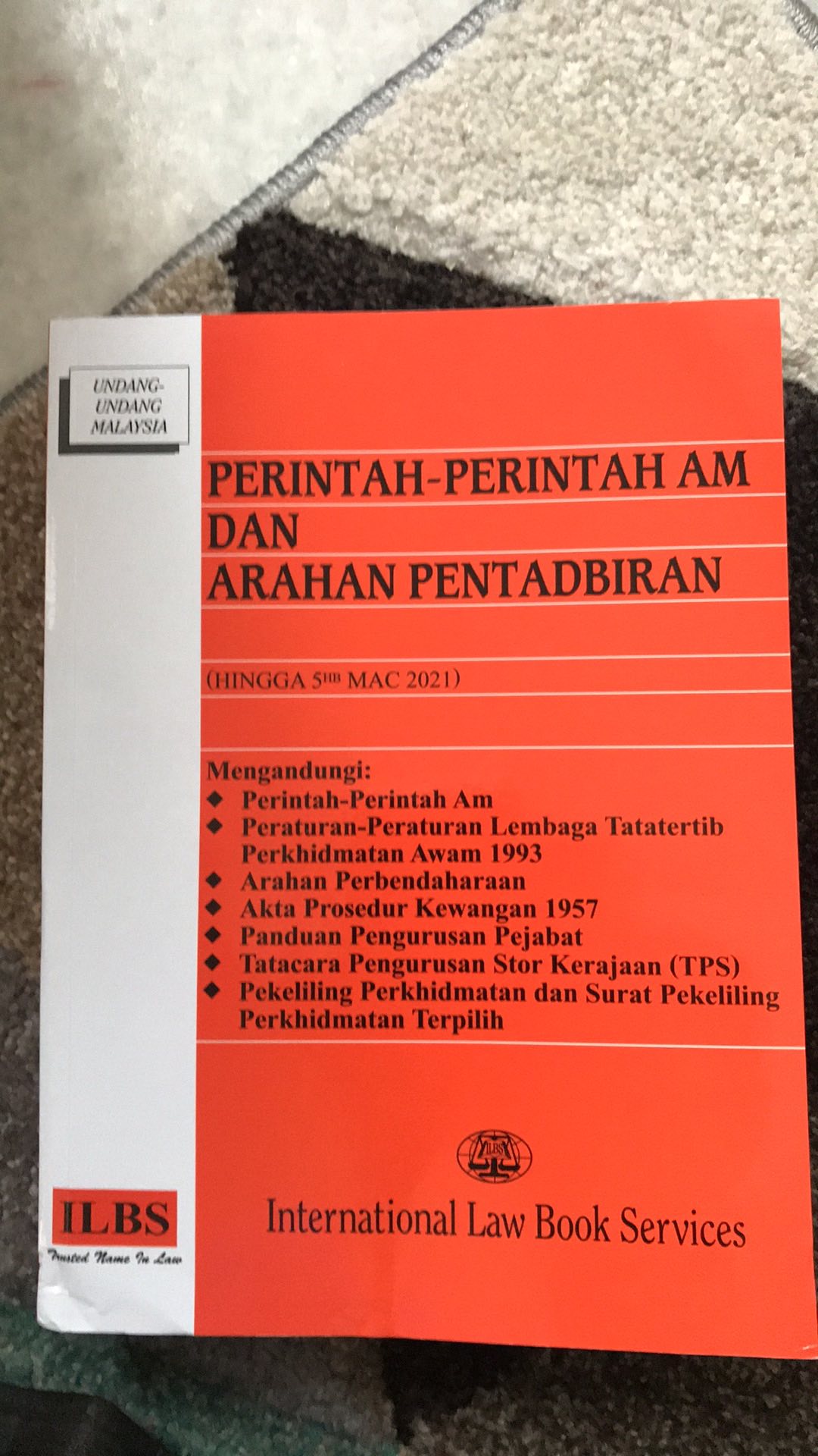 Edisi Terbaru Perintah Perintah Am Dan Arahan Pentadbiran Hingga 1 Mac 2021 Shopee Malaysia
